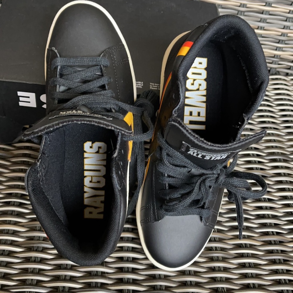 Converse Pro Leather Hi Black/University Gold/White WMNS - Picture 13 of 16